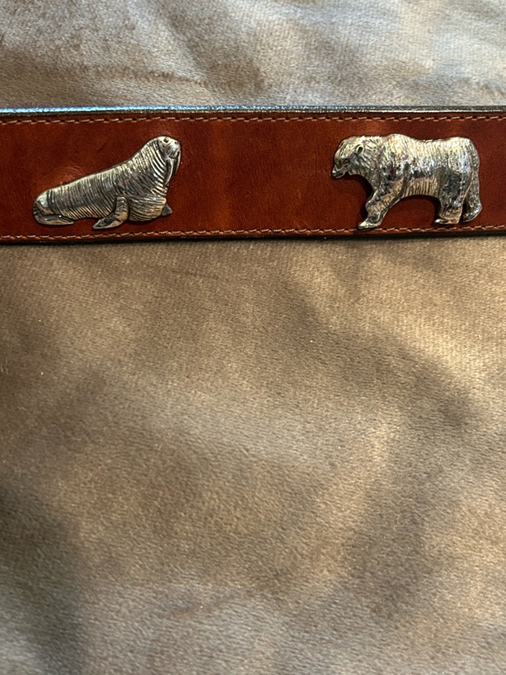 Vintage Honest By Brighton Animal Belt - Picture 7 of 13